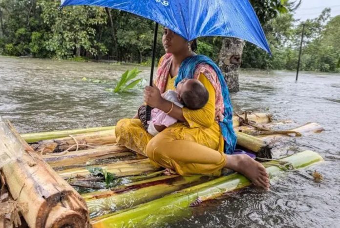 বন্যায় এখন পর্যন্ত ১৮ জনের মৃত্যু, ক্ষতিগ্রস্ত মানুষের সংখ্যা ৪৯ লাখ