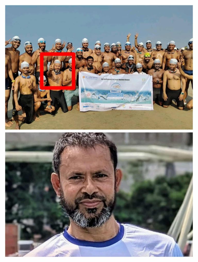 বাংলা চ্যানেল জয় করলেন দোহারের হাবিবুর রহমান
