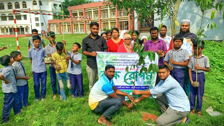 সবুজায়নের লক্ষ্যে আল ফীদ্ দ্বীন ফাউন্ডেশনের বৃক্ষরোপন প্রকল্প উদ্বোধন