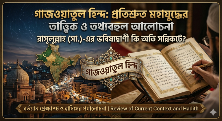গাজওয়াতুল হিন্দ: শেষ জমানার মহাযুদ্ধ নিয়ে হাদিসের আলোয় তাত্ত্বিক বিশ্লেষণ